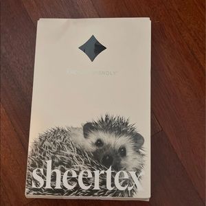 NWT - Sheertex Classic Sheer Tights in black Size Small